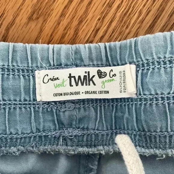 Twik Light Blue Joggers | 100% Organic Cotton | Simon's Sustainable Collection - Picture 4 of 8